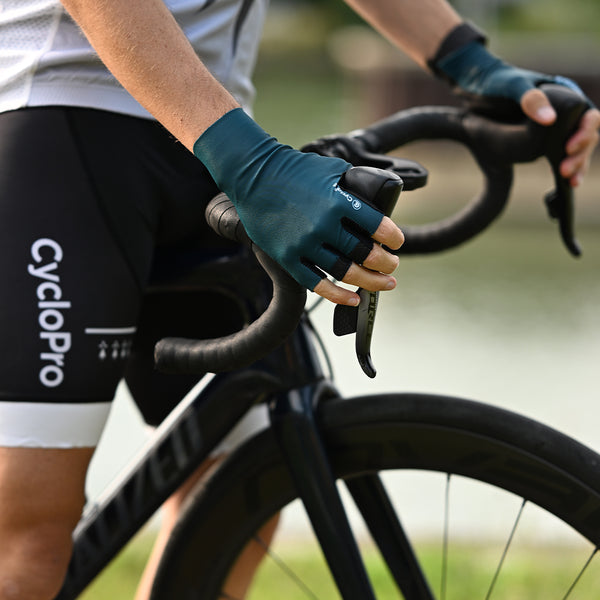 mitaines velo infinity turquoise 3