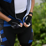 tenue cyclisme practical homme bleu 2