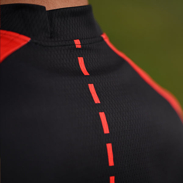 praktische fietsoutfit voor heren rood 10