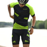 tenue cyclisme practical homme vert clair 5