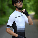 Tenue de cycliste blanche route et VTT - Agility