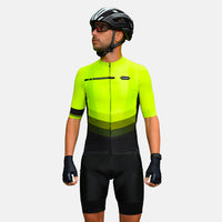 tenue cycliste adventure jaune fluo