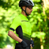 maillot cycliste agility vert 3