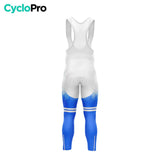 TENUE CYCLISTE AUTOMNE HOMME BLEUE - CRISTAL+ tenue cyclisme homme CycloPro 