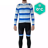 Blauwe winterfietsoutfit - Evasion+ thermische fietsoutfit GT-Cycle Outdoor Store With XS 