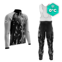 GRIJZE WINTERFIETSOUTFIT - COMMANDEUR CycloPro XS fietsoutfit 
