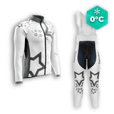 WITTE WINTERFIETSOUTFIT HEREN - STAR+ CycloPro XS herenfietsoutfit 