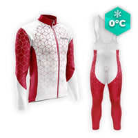 WINTERWIELOUTFIT HEREN GARNET - CUBIC+ herenfietsoutfit CycloPro XS 