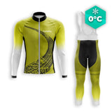 GELE WINTERWIETSOUTFIT HEREN - TRACE+ CycloPro XS herenfietsoutfit 