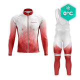 WINTERWIELOUTFIT HEREN ROOD - CRYSTAL+ CycloPro XS herenfietsoutfit 