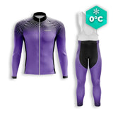WINTERWIELOUTFIT HEREN PAARS - DIMENSION+ herenfietsoutfit CycloPro XS 