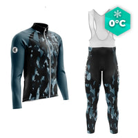 NAVY WINTERFIETSOUTFIT - COMMANDEUR CycloPro XS fietsoutfit 
