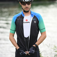tenue cycliste homme azure