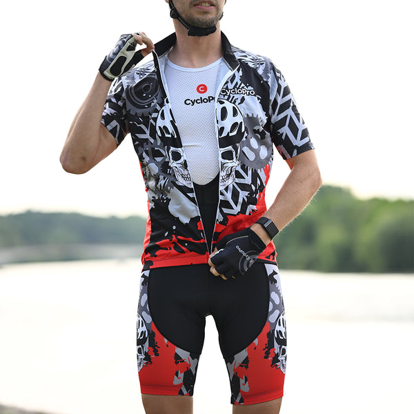 tenue cycliste homme squelette 6