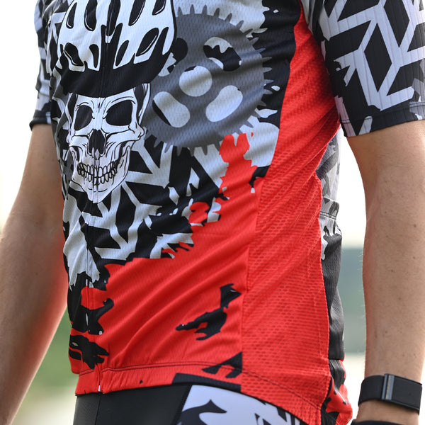 tenue cycliste homme squelette 7