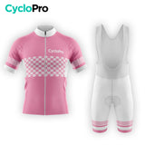 Roze fietsoutfit - uitmuntendheid