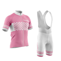 Roze fietsoutfit - uitmuntendheid