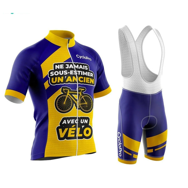 tenue cycliste ete ancien
