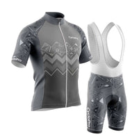 tenue cycliste ete wave grise