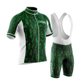 tenue cycliste ete pixel verte