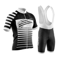 tenue de cyclisme noire et blanche bretagne