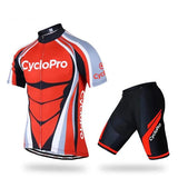 TENUE DE CYCLISTE ROUTE ORANGE - SHAPE+ Tenue de cyclisme été CycloPro Sans S 
