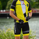 tenue eklips cycliste jaune 1
