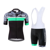 tenue cycliste ete camoride turquoise