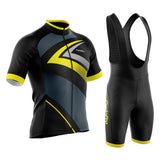 tenue cyclisme jaune speed