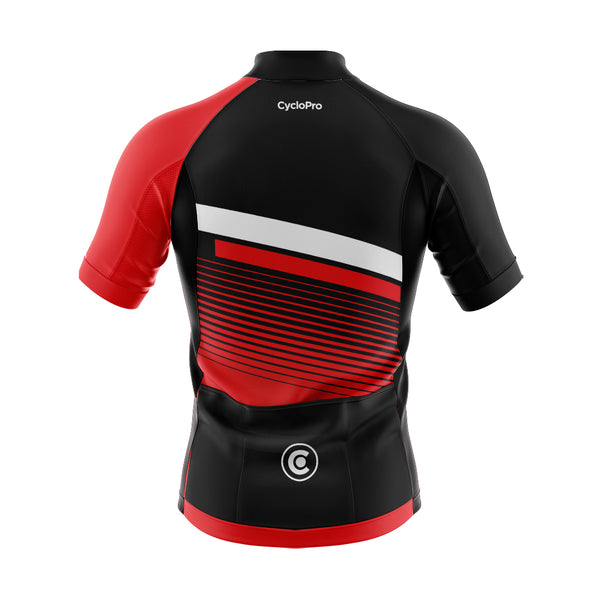 rode wieleroutfit turbo jersey achterkant