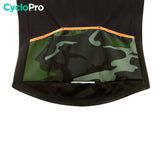 Chaqueta termal de ciclismo verde - comandante