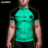 Pack Été Complet Turquoise Eklïps - Tenue Cycliste + Mitaines + Chaussettes + Lunettes