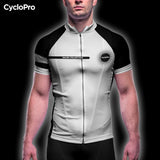 Pack Été Complet Blanc Eklïps - Tenue Cycliste + Mitaines + Chaussettes + Lunettes
