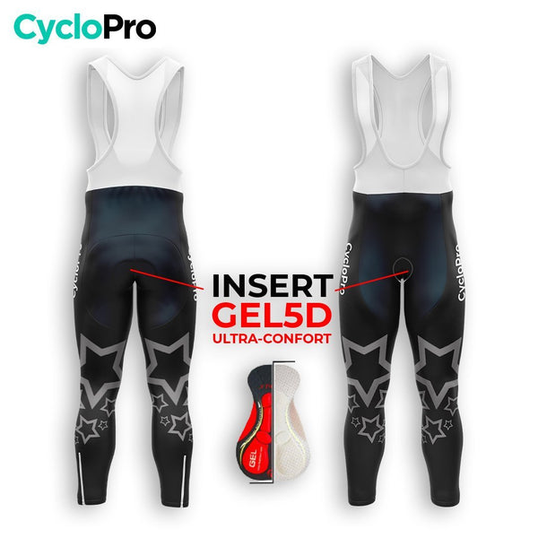 COLLANT CYCLISTE AUTOMNE HOMME NOIR - STAR+ cuissard long homme GT-Cycle Outdoor Store 