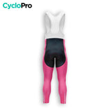 COLLANT CYCLISTE AUTOMNE HOMME ROSE - SPEED+ cuissard long homme GT-Cycle Outdoor Store 