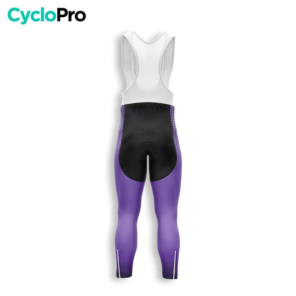 COLLANT CYCLISTE AUTOMNE HOMME VIOLET - DIMENSION+ cuissard long homme GT-Cycle Outdoor Store 