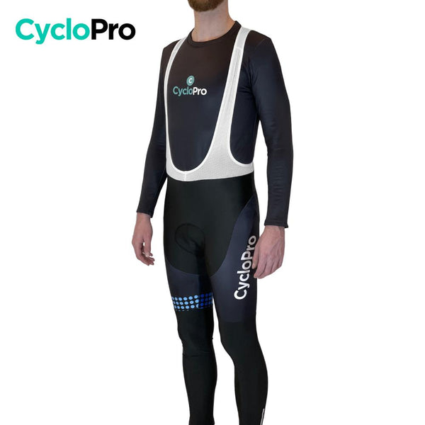 COLLANT CYCLISTE BLEU LIBERTY+ - AUTOMNE - HOMME cuissard long homme GT-Cycle Outdoor Store 