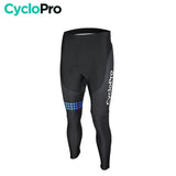 COLLANT CYCLISTE BLEU LIBERTY+ - HIVER collant thermique homme GT-Cycle Outdoor Store XS Sans Bretelles 