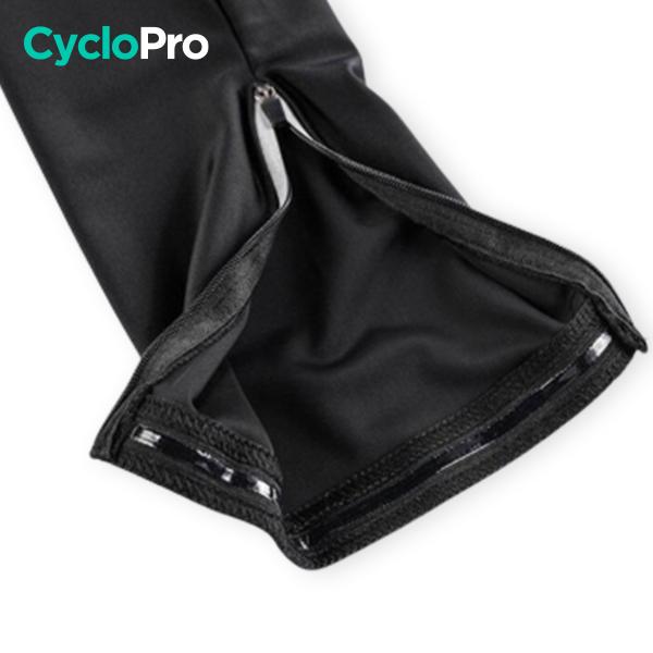 COLLANT CYCLISTE HIVER HOMME BLEU - CRISTAL+ cuissard long homme GT-Cycle Outdoor Store 