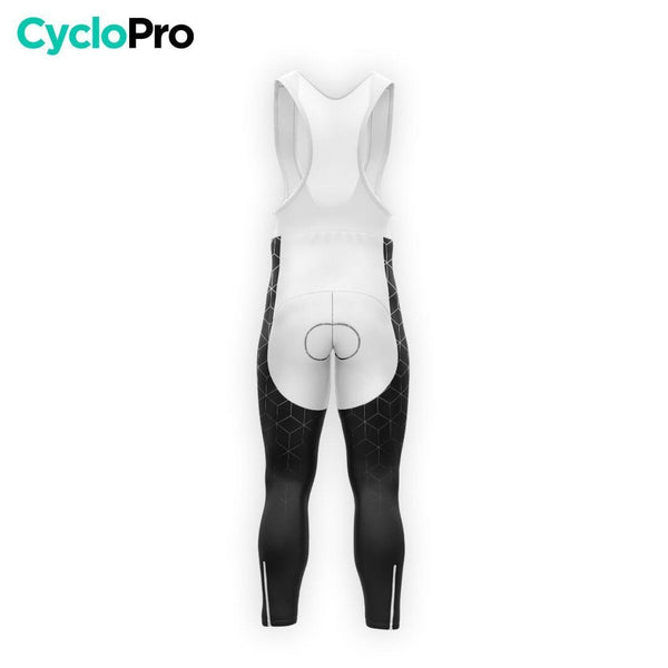 COLLANT CYCLISTE HIVER HOMME / NOIR - CUBIC+ - DESTOCKAGE cuissard long homme CycloPro 