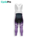 COLLANT CYCLISTE HIVER HOMME VIOLET - SNOW+ cuissard long homme GT-Cycle Outdoor Store 