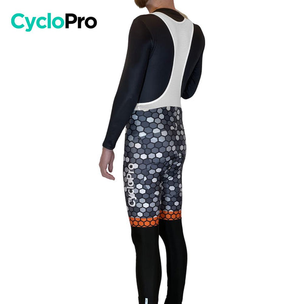 COLLANT CYCLISTE ORANGE ATMOSPHÈRE+ - AUTOMNE - HOMME cuissard long homme GT-Cycle Outdoor Store 