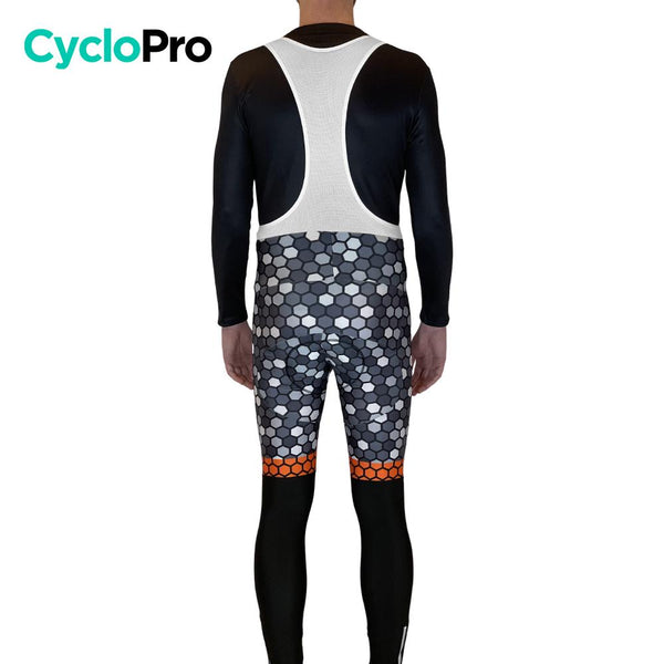 COLLANT CYCLISTE ORANGE ATMOSPHÈRE+ - AUTOMNE - HOMME cuissard long homme GT-Cycle Outdoor Store 