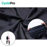 COLLANT CYCLISTE POUR FEMMES AUTOMNE - FLEURS PASSION Collant automne femme CycloPro 