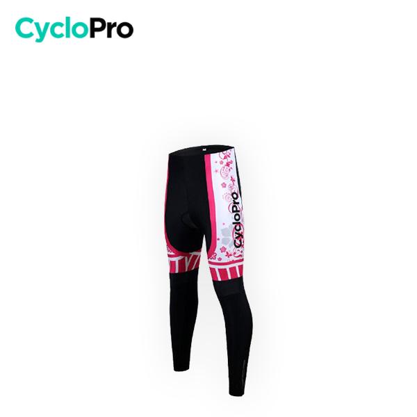 COLLANT CYCLISTE POUR FEMMES AUTOMNE - FLORIS+ Collant automne femme CycloPro Sans L 