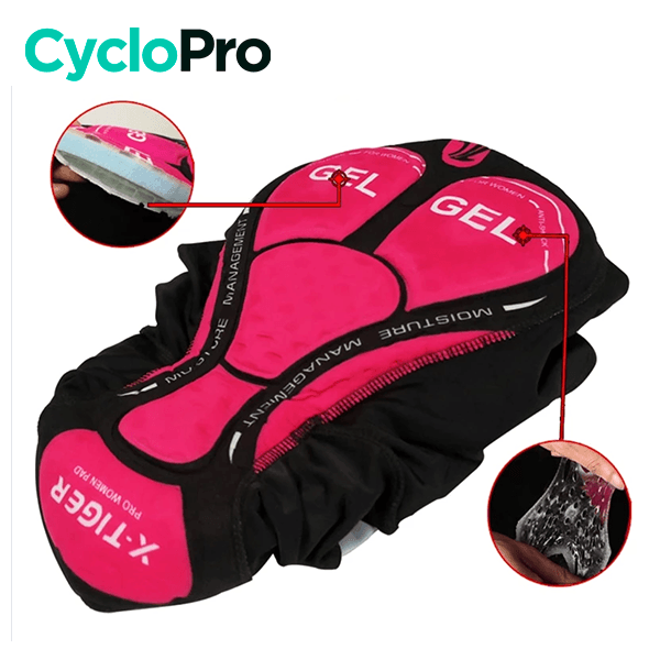 COLLANT CYCLISTE POUR FEMMES - HIVER collant thermique femme GT-Cycle Outdoor Store 