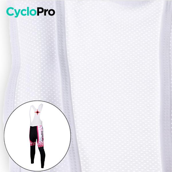 COLLANT CYCLISTE POUR FEMMES HIVER - FLORIS+ Collant automne femme CycloPro 