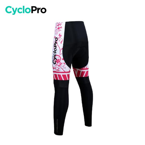 COLLANT CYCLISTE POUR FEMMES HIVER - FLORIS+ Collant automne femme CycloPro 