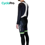 COLLANT CYCLISTE VERT ÉVASION+ - HIVER collant thermique homme GT-Cycle Outdoor Store 