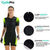 Fiets-/MTB-pak voor dames - Racing+ CycloPro 
